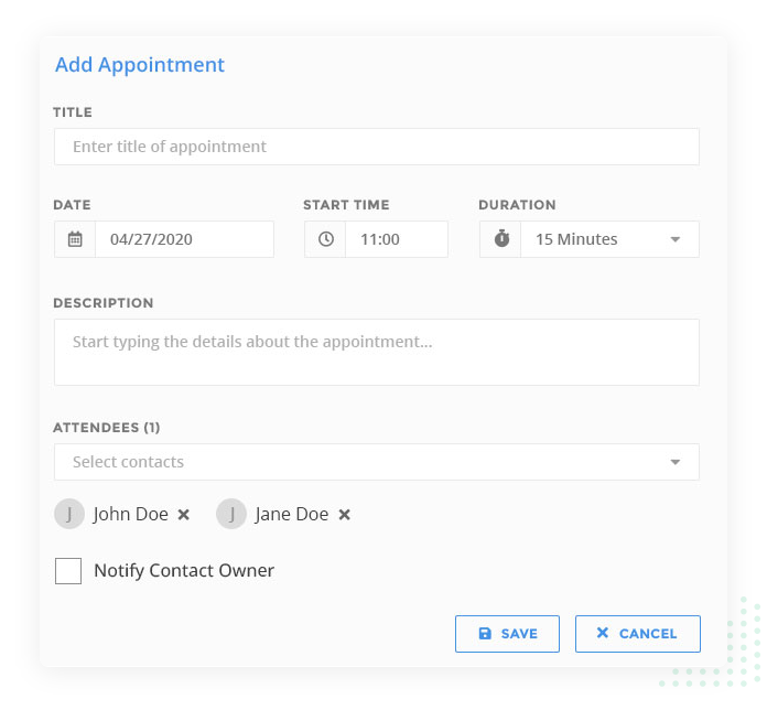 Appointment