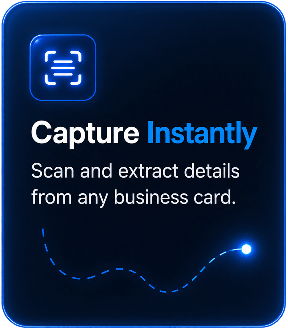 Capture instantly card