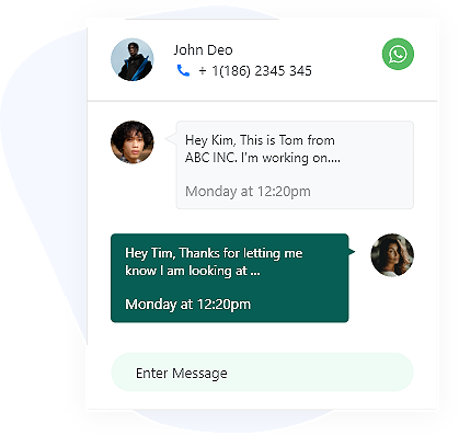 WhatsApp messaging