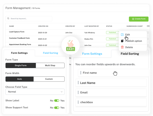File Upload and Secure Data Collection in One Place
