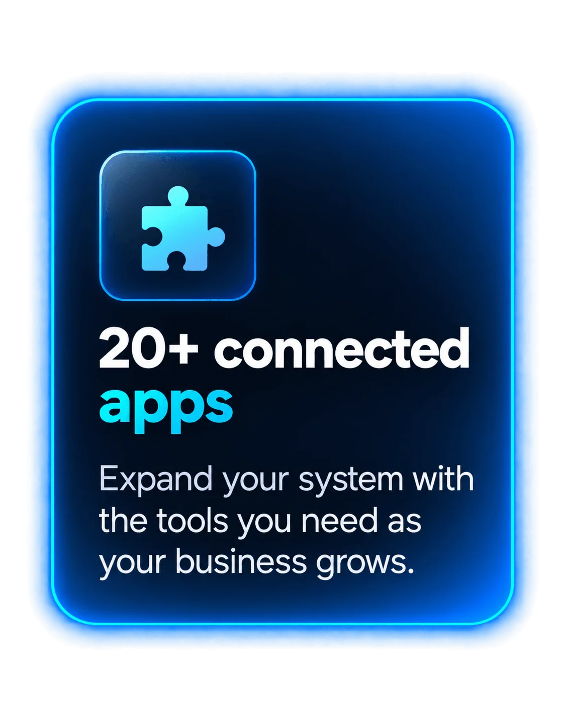 Business apps connected to Saleoid CRM